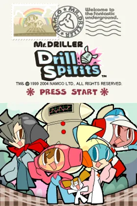 Mr. Driller - Drill Spirits (USA) screen shot title